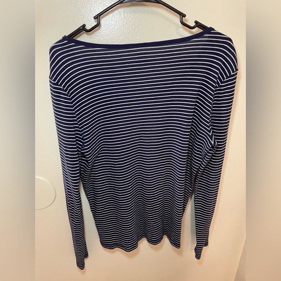 ✨2for$6 GAP Navy Blue Long Sleeve Size XL #A1 - Picture 4 of 5